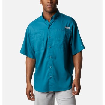 Columbia Muške Košulje - PFG Tamiami II Short Sleeve Plave | JVCS-24307